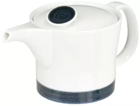 Керамический горшок Hakusan, большой, индиго, 700 мл, конопляная нить, ASA NO ITO, хасами, изготовлено в Японии (Прибл.) 1212,5см индиго