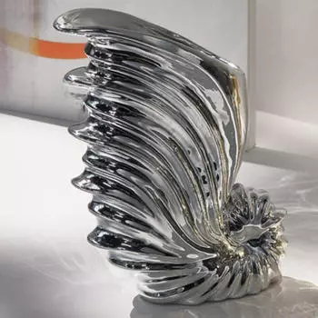 Керамический контейнер для размещения растений и внутреннего оформления S_White