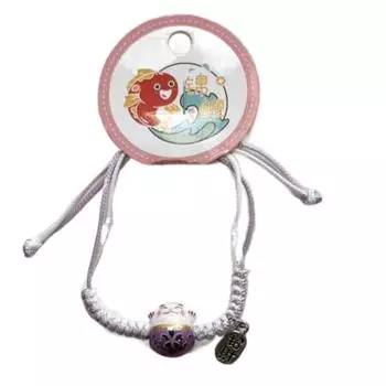 Керамический кулон в виде кошки, браслет Maneki Neko, женское кольцо на руку, красная плетеная веревка, любители