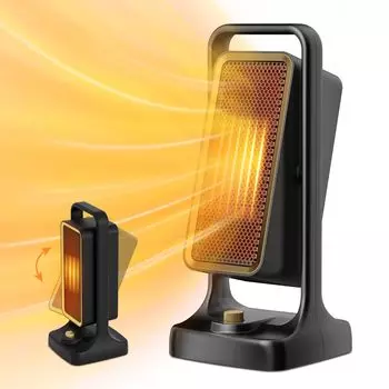 Керамический Маленький Быстрый Воздушный Нагнетатель Угол Падения Перегрева Теплый Вентилятор Электрический Гардеробный Жилой Отопление Энергосберегающий Обогреватель [Rokuetsu] Обогреватель,