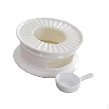 Керамический нагреватель для чая, современная нагревательная база с подсвечником для домашнего использования в отеле A