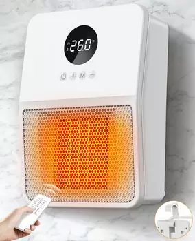 Керамический нагреватель Электрический вентилятор Тепловой шок Нагрев Большой воздушный электрический вентилятор Дисплей Предотвращение забывания включить двойную память перегрева IPX2