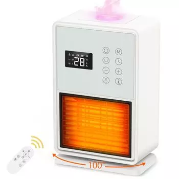 Керамический нагреватель работает в ультразвуковом ночном воздухе Электрический вентиляторный нагреватель Керамический вентиляторный нагреватель С датчиком присутствия человека ECO интеллектуальная постоянная температура