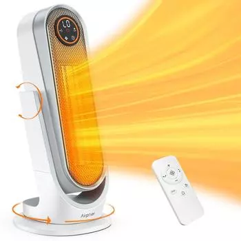 Керамический нагреватель, второй быстрый нагрев, энергосбережение ECO Керамический тепловентилятор 1200 Вт Отопительный прибор Установка температуры электрического нагревателя Функция таймера на 48 часов