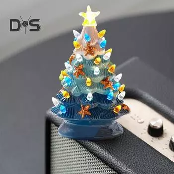 Керамический ночник морская звезда рождественская елка декоративный светодиодный светильник домашний декор настольный керамический светильник украшение для книжной полки у кровати L