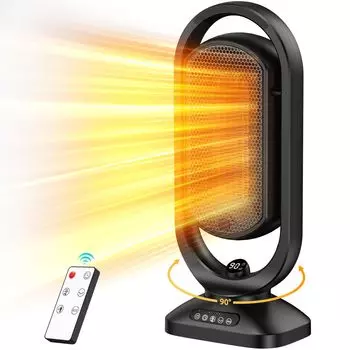 Керамический обогреватель Bexeze Интеллектуальный постоянный энергосберегающий керамический вентилятор Отопление Энергия Электрический вентилятор Автоматическая 3-уровневая температура Не дает забыть