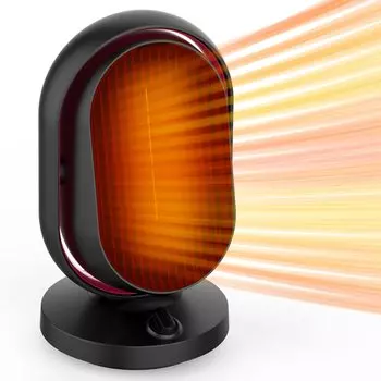 Керамический обогреватель Breame Foot Heater Электрический вентилятор 1500 Вт Маленький Автоматический Осцилляция 3 секунды Быстрый Нагрев Температура Ветер 3-й Пол Температура