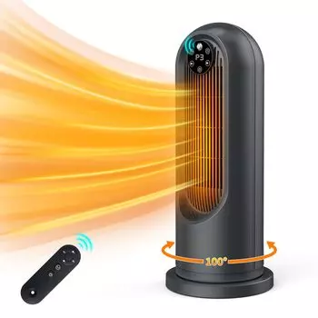Керамический обогреватель зимний новый датчик движения энергосберегающий Электрический вентиляторный обогреватель Керамический вентиляторный обогреватель мгновенный нагрев за 2 секунды Переключение обогревателя колебание