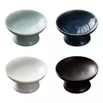 Керамический поднос круглый многоцелевой сервировочный поднос пьедестал миска для закусок поднос для закусок десерт орехов небольшая еда семья зелёный