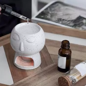 Керамический подсвечник для гостиной, кухни, ванной комнаты, современная арома-печь, чайный подсвечник B