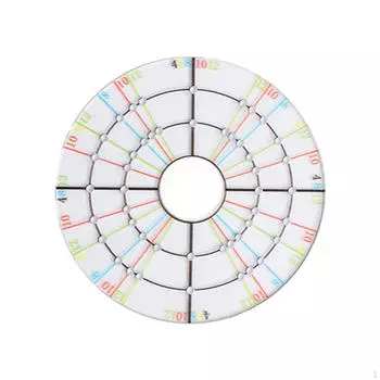 Керамический разделитель кругов, формовочный инструмент, аксессуары, триммер для глины, 8cm