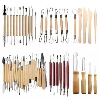 Керамический шпатель из нержавеющей стали, скребок для полимерной глины, инструменты для моделирования керамики, ножи для художественной масляной живописи, набор для торта