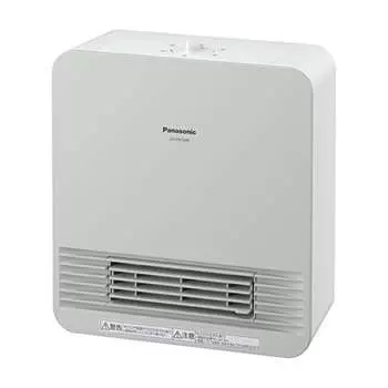 Керамический тепловентилятор Panasonic маленький, с защитой от капель, белый DS-FN1200-W