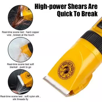 Керамическое лезвие для кролика, кошки, щенка, машинка для стрижки, резак, триммер для стрижки, набор для бритья, машинка для стрижки домашних животных, электрические ножницы
