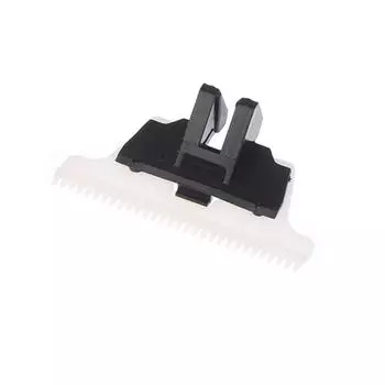 Керамическое лезвие-зажим для резака, беспроводная машинка для стрижки волос с 2 отверстиями, триммер для бороды, аксессуары one size