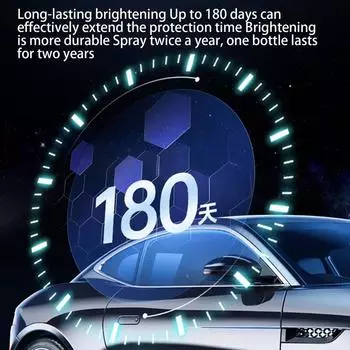 Керамическое покрытие автомобиля нано для ухода за краской кристаллический воск спрей гидрофобный полимер защита деталей максимальный блеск