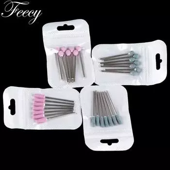 Керамическое твердосплавное сверло для ногтей, вращающееся сверло, фрезы для ногтей, электрическая дрель, инструменты для маникюра, педикюра s красный