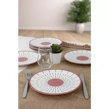 Керамика Бум Торт Тарелка 20 см 6 Предметов