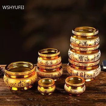 Керамика для зала Будды, курильница, украшения для дома, украшения по фен-шуй, традиционные буддийские принадлежности, принадлежности для поклонения