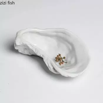 Керамика Миски для ужина Миска для пасты Формы для соуса для макания Суповые миски Творческий дом Нестандартная форма столовой посуды Тарелки для закусок и десертов