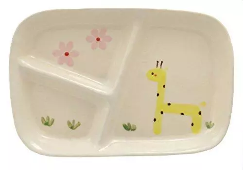 Керамика SOUSEN Seto Ware Тарелка для обеда с животными Жираф