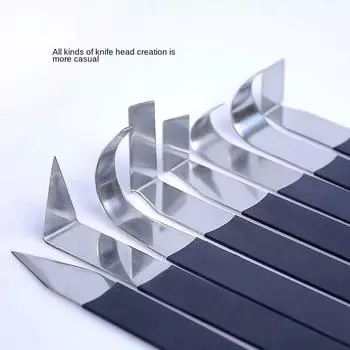 Керамика Воск Керамика Гравировка Триммер Керамика и гончарные изделия Нержавеющая сталь Глина Домашний инструмент Инструменты Искусство 4/8 шт. Рукоделие и шитье