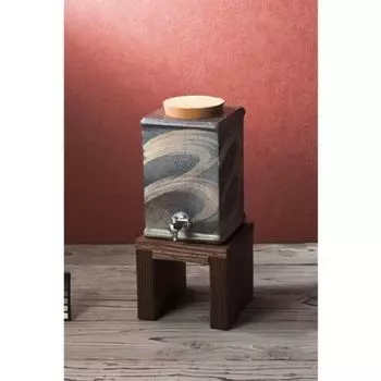 Керамика Ямасо Посуда Сигараки Современный квадратный сервер Сётю 1 (для шо) Г5-3301