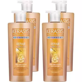 Kerasys Advanced Repair Ampoule Hair Treatment, 600 мл, 4 шт.