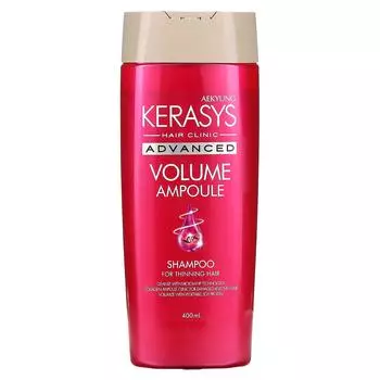 Kerasys, Advanced Volume Ampoule Shampoo, для тонких волос, 400 мл