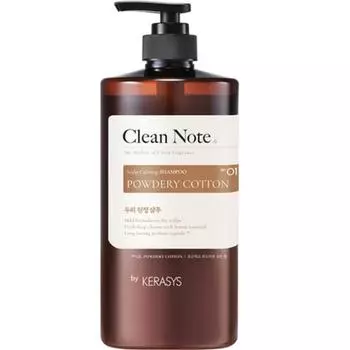 Kerasys Clean Note Порошковый хлопковый шампунь 1 л, 1 шт.