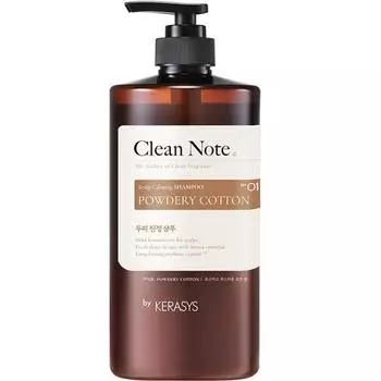 Kerasys Clean Note Powder Shampoo Cotton Incense, 1, 1л Корейский уход за волосами