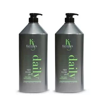 Kerasys Daily Scalp Care Shampoo 1500ml 2pcs Large Capacity, 1.5L, 1pc