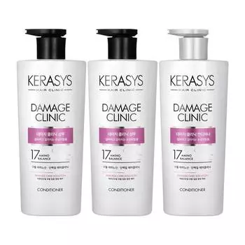 Kerasys Damage Clinic Шампунь 750 мл 2 шт + Кондиционер 750 мл