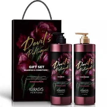 Kerasys Devil s Perfume Musk Шампунь 1л + Кондиционер 1л, 1 набор