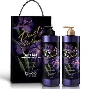 Kerasys Devil Spur Fantasy Шампунь 1л+1л, 1 набор Корейский уход за волосами
