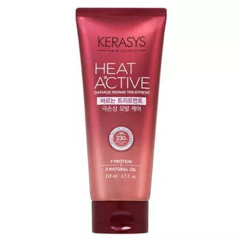 Kerasys Heat Active Damage Repair Treatment 220ml 1Pcs/2Pcs/3Pcs 1Pc