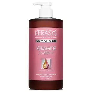 Kerasys Keramide Extreme Damage Clinic Функциональный шампунь, 1 шт., 1 л