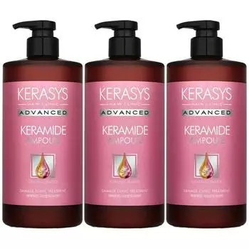 Kerasys Keramide Средство для сильно поврежденных волос, 1 л, 3 шт.