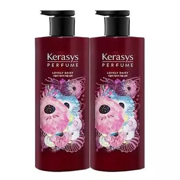 Kerasys Lovely Daisy Парфюмированный шампунь + ополаскиватель, 1 набор, 1,2 л