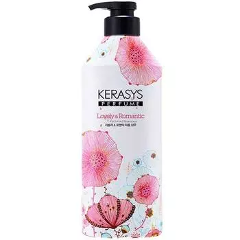 Kerasys Lovely & Romantic Perfume Shampoo Flower, 1, 980мл Корейский уход за волосами