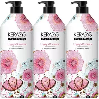 Kerasys Perfume Shampoo Lovely & Romantic Fragrance, 3, 980ml