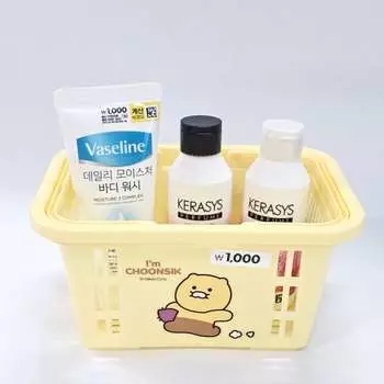 Kerasys Шампунь+Кондиционер+Вазелин для мытья тела в наборе Chunsik Basket (3 варианта) 1 SET