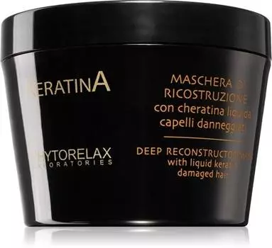 Кератиновая маска для поврежденных волос TU прозрачный