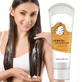 Кератиновая маска для волос и гладкая коллагеновая маска для волос 50 г