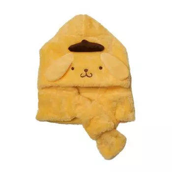 Kerokero Keroppi Утеплитель для шеи с капюшоном [Sanrio]