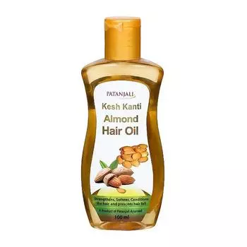 Кеш Канти: масло для волос с Миндалем (100 мл), Kesh Kanti Almond Hair Oil, Patanjali 9.953125
