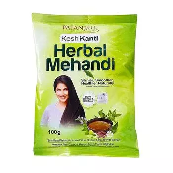 Кеш Канти: натуральная хна (100 г), Kesh Kanti Herbal Mehandi, Patanjali