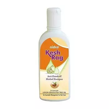 Кеш Раг: травяной шампунь против перхоти (200 мл), Kesh Rag Anti Dandruff Herbal Shampoo, Nidco 13.171875