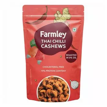 Кешью с Тайским перцем чили (160 г), Thai Chilli Cashews, Farmley