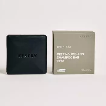 Kesseri Hair Nutrition Shampoo Bar 1 Piece 100g Vegan Perfume Mildly Acidic Soap, Deep Nourishing Shampoo Bar 100g 1 Piece, 1 Piece